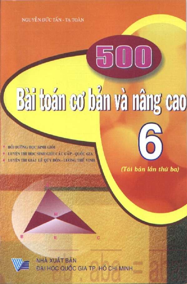 500 Bài Toán Cơ Bản Và Nâng Cao 6