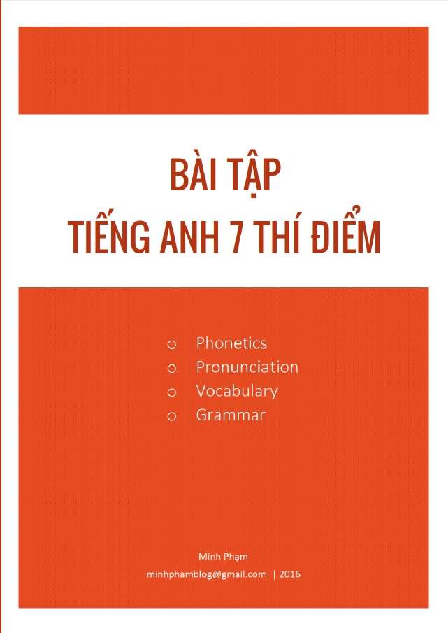 Bài Tập Tiếng Anh 7 Thí Điểm