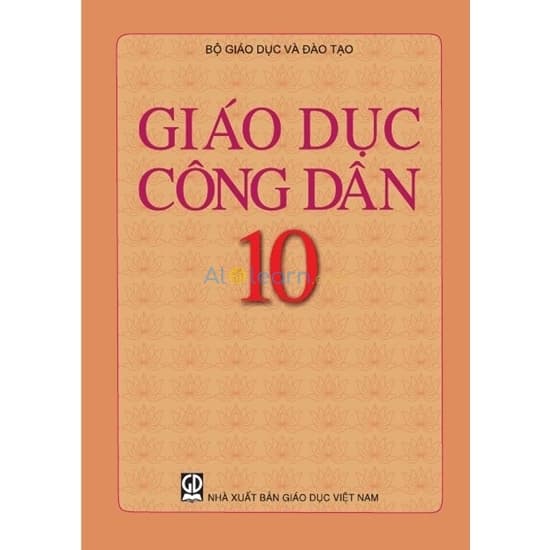 Sách Giáo Khoa Giáo Dục Công Dân Lớp 10