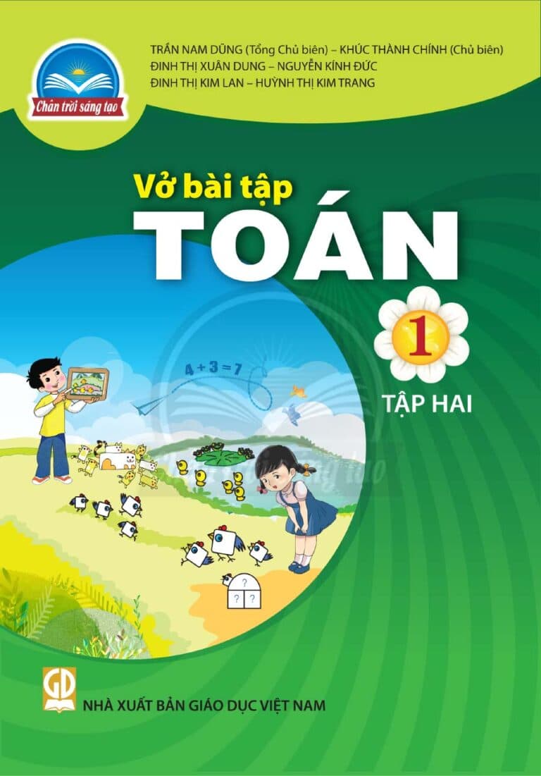 Vở Bài Tập Toán 1 Tập 2 – Chân Trời Sáng Tạo
